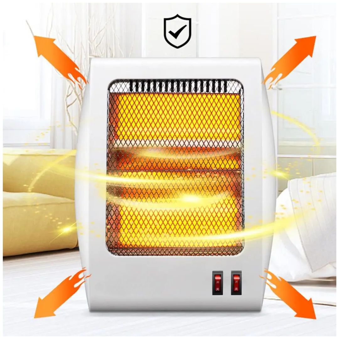 Calefactor Eléctrico Portátil NSB-60 de Cuarzo de 800W