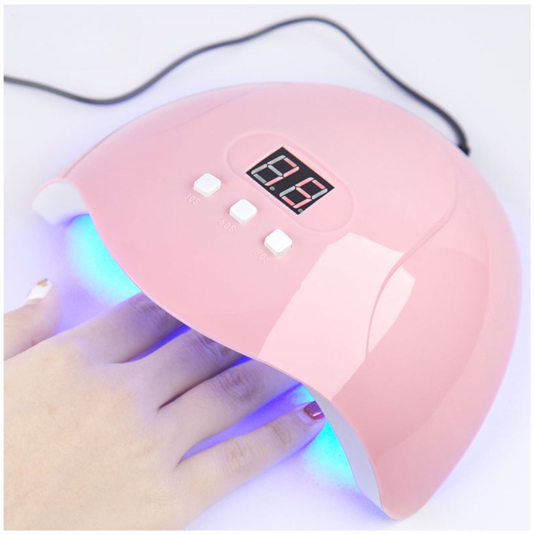 Secador de Uñas Profesional Lámpara para secado de Uñas LED/UV con Temporizador