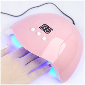 Secador de Uñas Profesional Lámpara para secado de Uñas LED/UV con Temporizador
