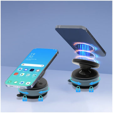 Soporte Magnético para Celular K009 Holder Imantado Plegable Succión al Vacío