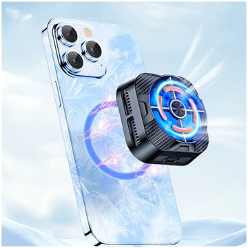 Ventilador Enfriador Magnético de Celular RGB X79 Para Refrigeración