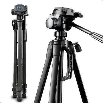 Trípode para Celular Cámara Profesional Portátil WT-3520 140cm + Estuche