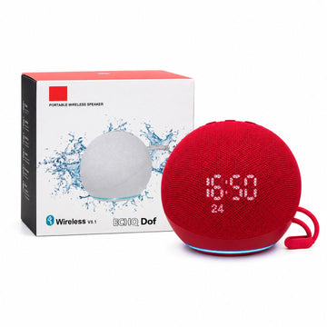 Parlante Bluetooth ECHQ Dof 5W Luz LED RGB Recargable y Manos Libres