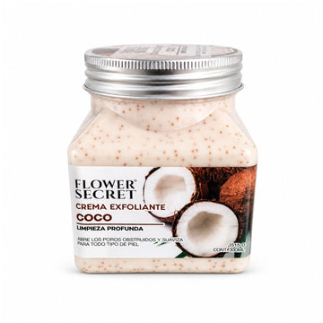 Crema Exfoliante Corporal JS15-D Flower Secret Coco 300 ml