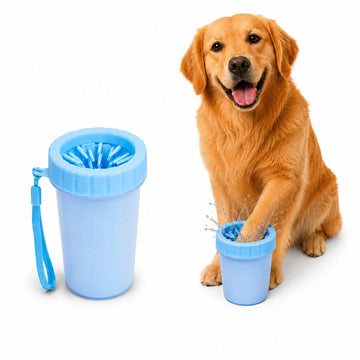 Lavador Limpiador Grande de Patas para Perros con Cerdas de Silicona Suave