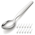 Set de 12 cucharitas de acero inoxidable Acero Tumi con una cucharita destacada