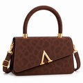 Cartera de Mujer Elegante con Asa y Correa Ajustable color Marrón - imagen 15