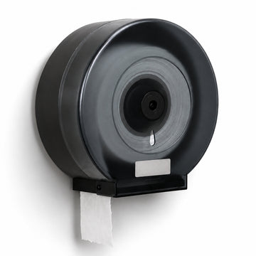 Dispensador de Papel Higiénico Jumbo de Pared con Visor y Cierre de Seguridad