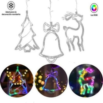 Luz led de navidad multicolor