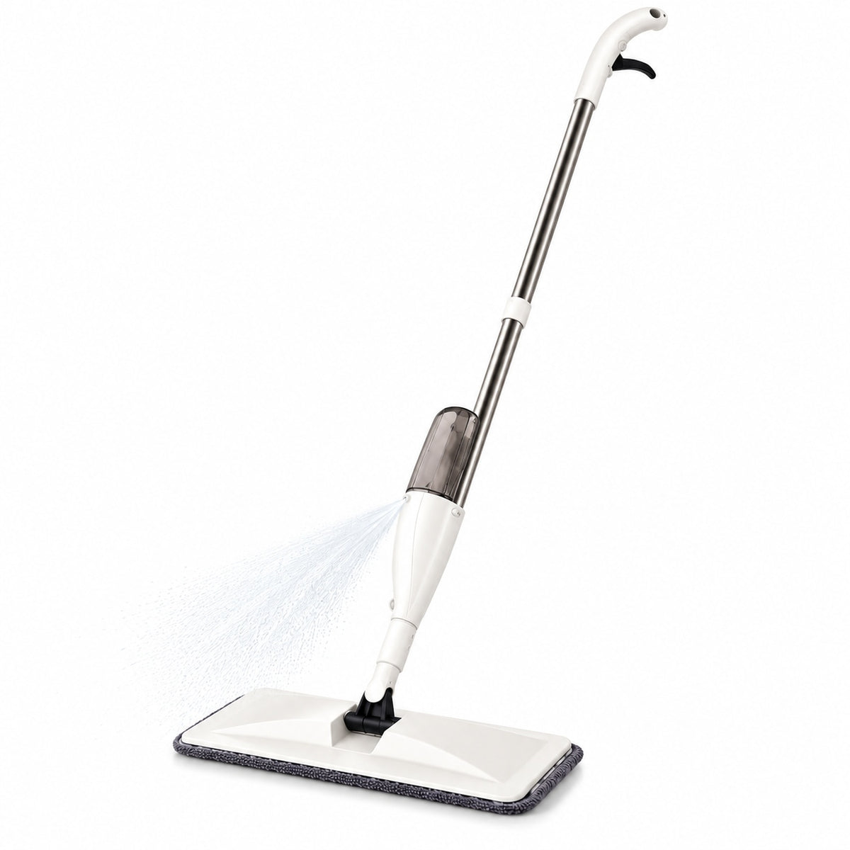 Trapeador con Spray Rociador de Agua y Mopa de Microfibra para Pisos