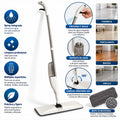 Trapeador con Spray Rociador de Agua y Mopa de Microfibra para Pisos