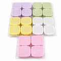 Packs de 4 táperes herméticos de 150 ml en colores lila, verde, amarillo, blanco y rosado